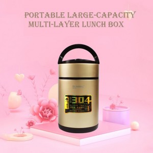 Stainless Steel Portable Large-capacity Multi-layer Lunch Box