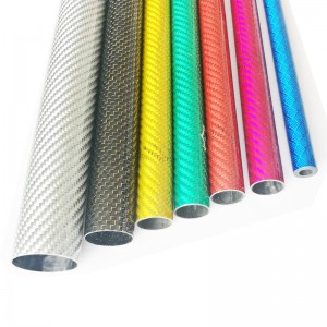 Colorful Carbon Fiber Tube Colored Carbon Fiber Tubes Poles