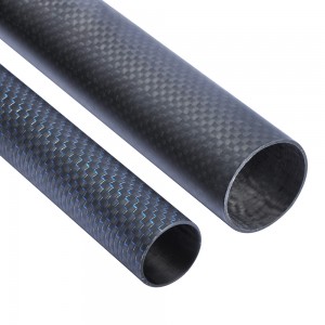 China twill plain ud wave available china carbon fibre tubes