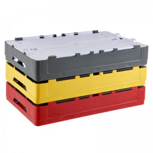 OEM High Quality PP Plastic Storage Foldable Box Collapsible Container