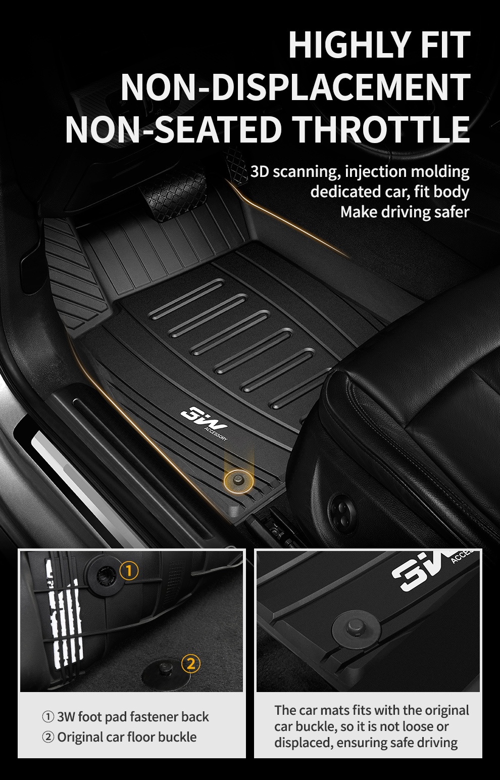TPE Car Mat For Audi7