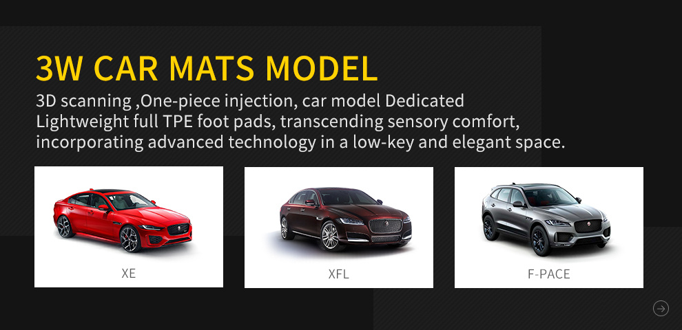 TPE Car Mat For Jaguar3