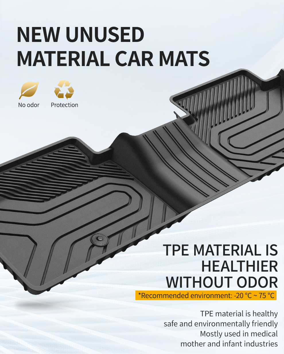 TPE car mat for HYUNDAI5