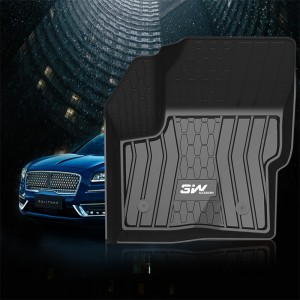 Hot sale TPE Easy Cleaning Car Mat For Lincoln