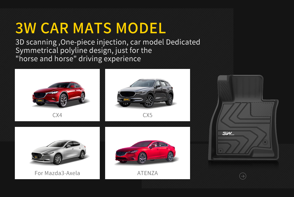 TPE car mat for Mazda3