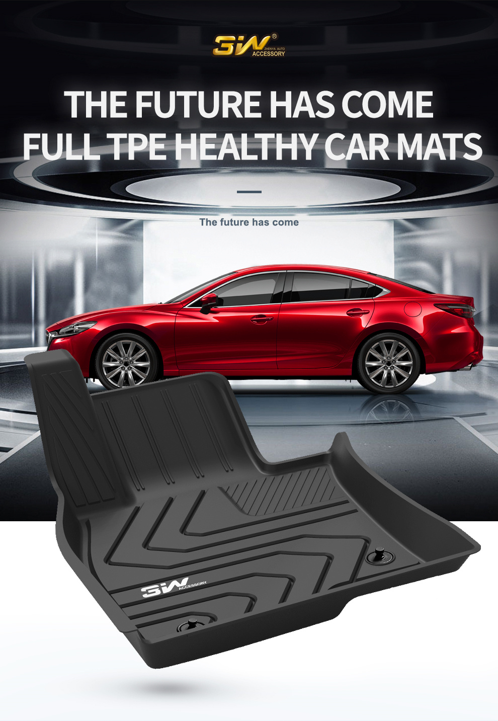 TPE car mat for Mazda4