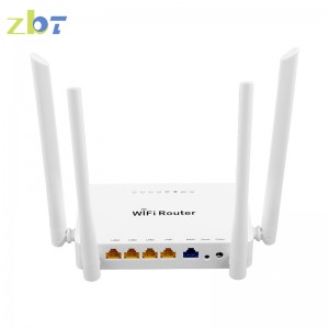 300mbps 2.4G wireless 4 antennas wifi wireless router for Home Office Usage