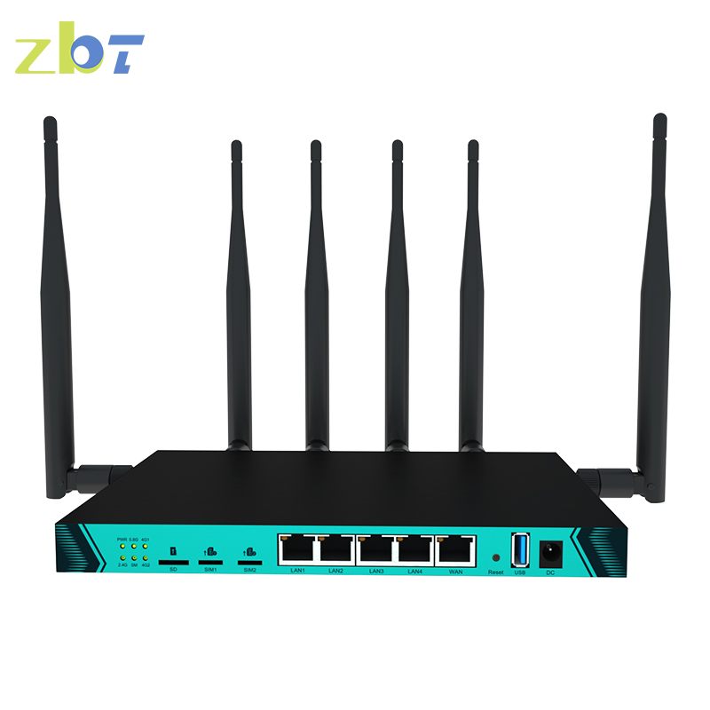 3g 4g lte Two SIM Cards Gigabit Ports 1200Mbps 2.4G/5.8G wireless router Featured Image