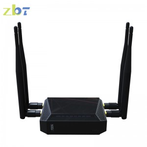 New Fashion Design for Router 4g Lte Sim - 4G LTE 300Mbps 2.4G plastic case watchdog wireless Router for HomeOffice usage – Zhitotong