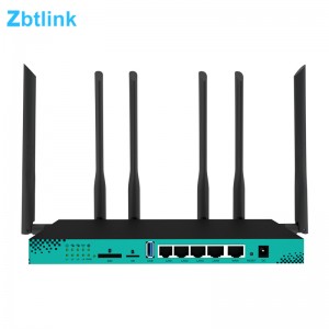2022 New Style Cpe 4g Sim Router - ZBT WG1608 4G 5G CPE 1200Mbps Dual Bands Gigabit 1000M WAN LAN ports with wifi5 network – Zhitotong