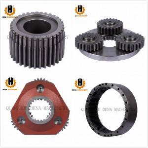OEM ODM Sun gear/ Planetary gear/ Carrier (assy.)/ Ring gear/ Shaft/ Pinion for construction machinery
