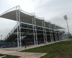 Nankin Olimpiya Mərkəzi üçün membran tribuna