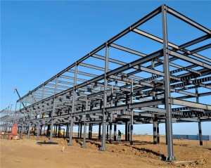 İndoneziyada yüngül polad konstruksiya binası (265 ton)
