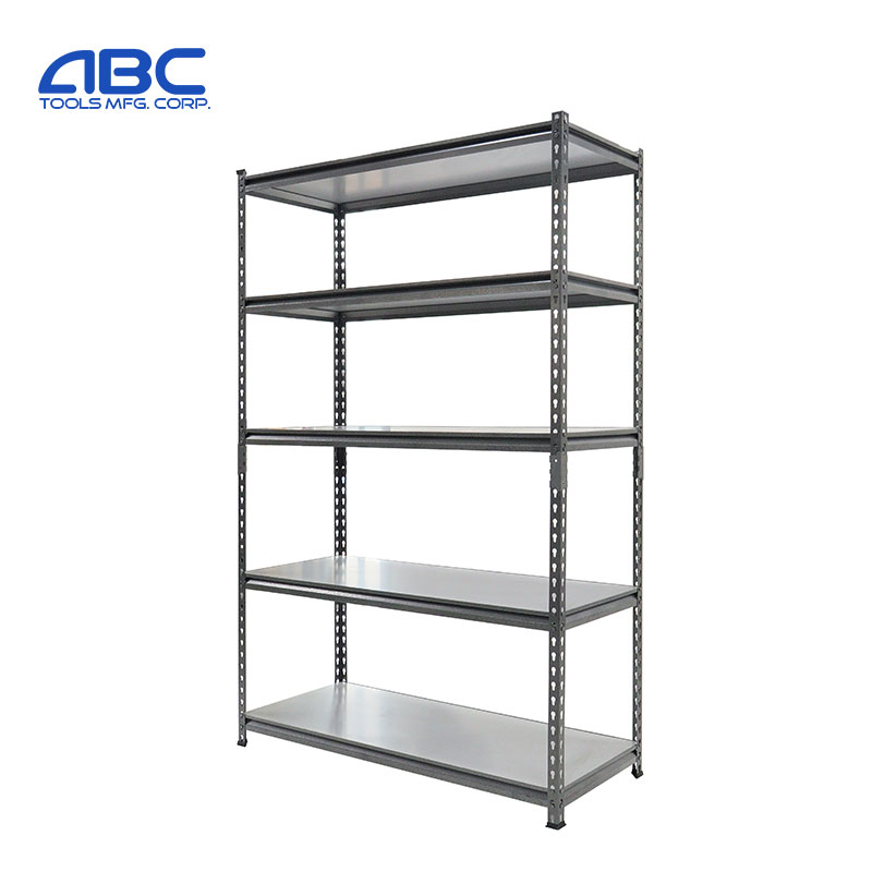 Abctools Rack 48″ W x 24″ D x 72″ H 5-Shelf Heavy Duty Galvanized Steel Metal Shelving Boltless Stacking Storage Racks Featured Image
