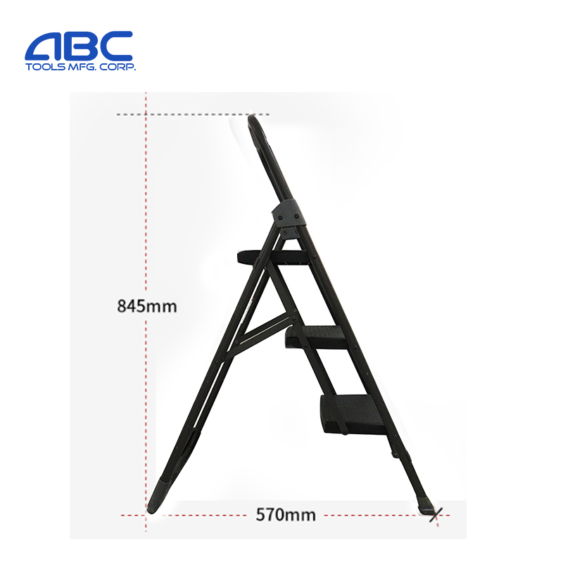 Steel Material Step Ladders Step Stool With Handle SSL03 Featured Image