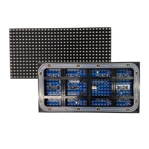 DIP kültéri P10 LED modul 320x160mm paneles LED kijelző színes LED képernyő