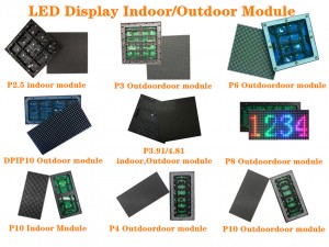 Utomhus P8 LED-modul 320x160 mm Panel LED-skärm Fullfärg LED-skärm 256x128 mm Panel LED-skärm Fullfärg LED-skärm