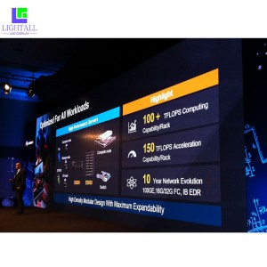 LIGHTALL Daxili HD LED Video Divar Ekranı