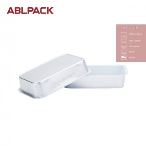 ABLPACK 320ML / 10.7 OZ aluminia papera bakujo kun PET-kovrilo
