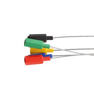Scellé de câble pour conteneur Bullet Polyhex, Scellés de câble de longueur fixe – Accory