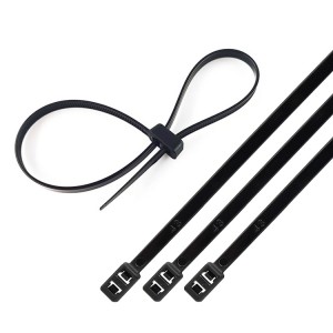 Double Head Cable Ties, Double Bundle Cable Ties, Plastic Cable Ties |Accory