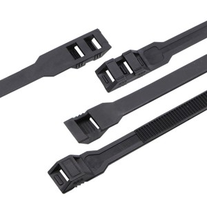 Dvojité uzamykatelné stahovací pásky na zip |Accory