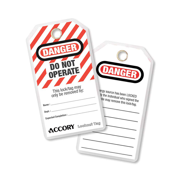 Etîketên Lockout & Safety Tags |Accory