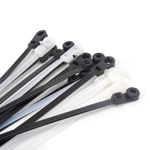 Mounted Head Cable Ties, Screw Mount Cable Ties, Mounting Hole Cable Ties |Accory