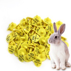 برچسب های گوش خرگوش, برچسب های شناسایی خرگوش 18RA |اکوری