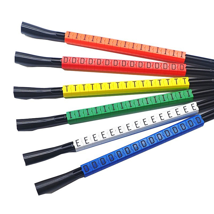 Slip On Wire Markers, Clip On Cable Markers |Accory Utvald bild