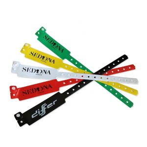 Wide Face Vinyl Wristbands, Medical Wristbands |Accory