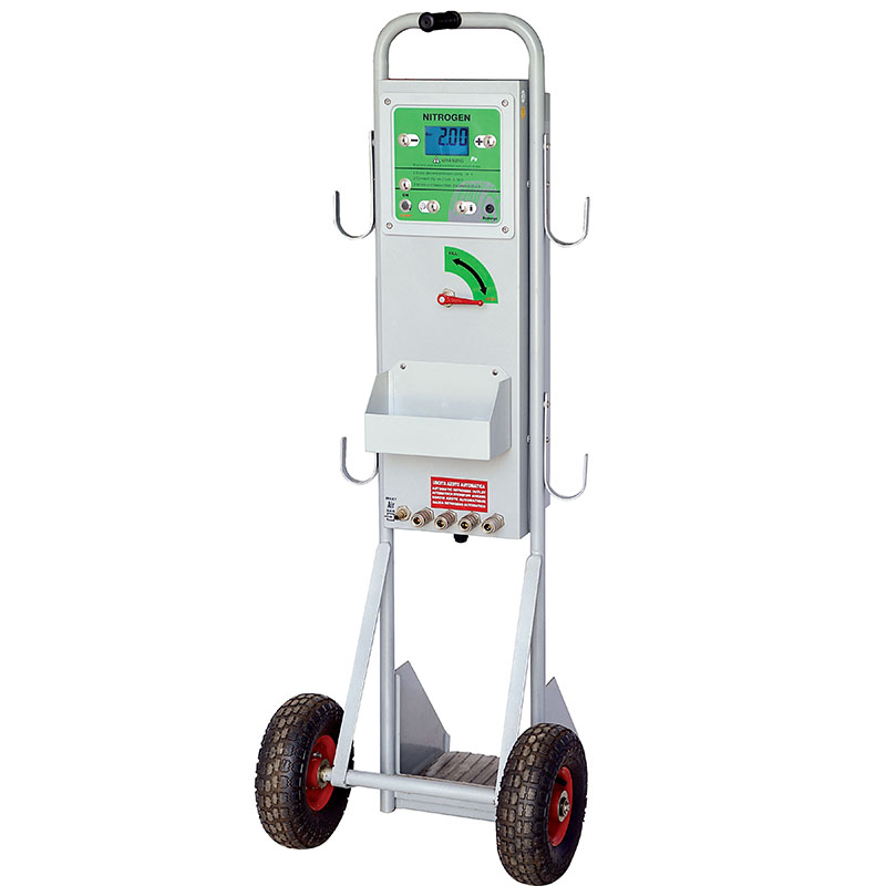 N90-Moveable Over Pressure Setting Inflation System Cart