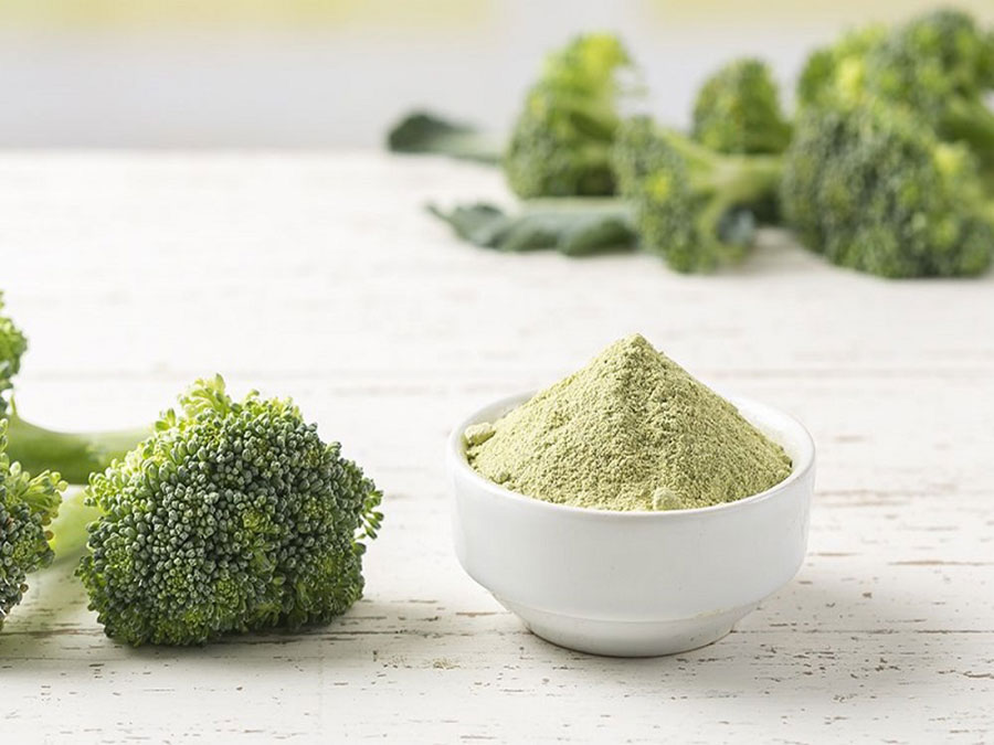 100% Bubuk Brokoli Organik Alami