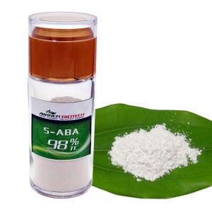 Pestisidyo Acid S-ABA S-abscisic Acid utanon sa tanom pagtubo regulator abscisic acid powder 98% tc