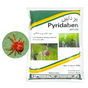 pestisit kimyasal pesticide bujqësore organike Acaricide 20%WP Pyridaben
