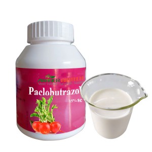 חומר הדברה לחקלאות מווסת גידול צמחים כימיים paclobutrazol 25% SC