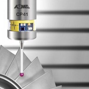 CNC-centrerad verktygsmaskin med ultrahög precision som mäter CP41
