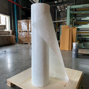 Fiberglass Yakagadzirirwa Big Roll Mat (Binder: Emulsion & Powder)