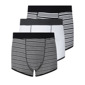 sexy underwear Fashion Men Underwear Men Gay Underwear Fashion Yarn Dye Stripe Men Underwear