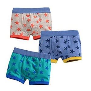 Primary The Boxer Brief 3-Pack Underwear Boy's Micro Stretch 3-Pack Low Rise Trunk කාබනික කපු යට ඇඳුම්