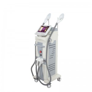 Double handle quick hair removal and skin rejuvenation equipment