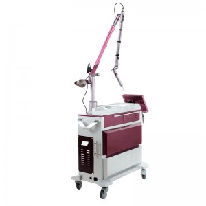 Q-switched ND YAG laser sopts removal machine