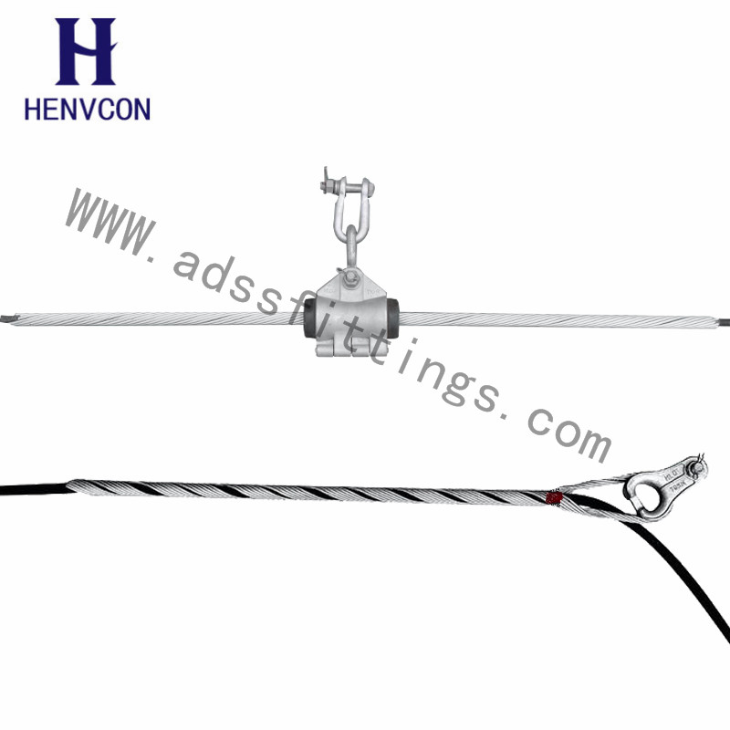OEM Customized Cable Pole Fitting Galvanized Down Lead Clamp Pole Clamp para sa Tower/Pole