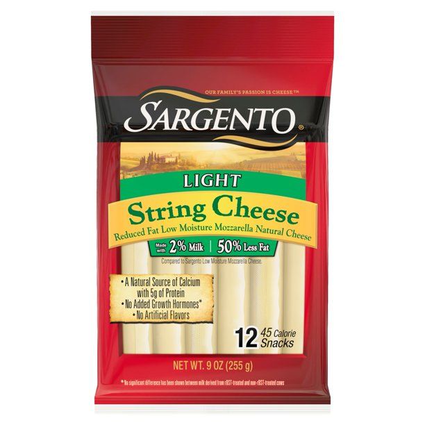 Представено изображение на опаковката на сирене