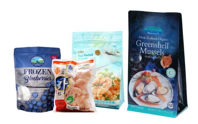 Mga katangian at pag-andar ng frozen food packaging