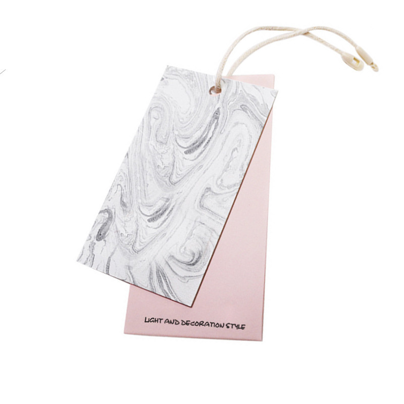 libreng mock up custom print luxury Hangtag private label tags