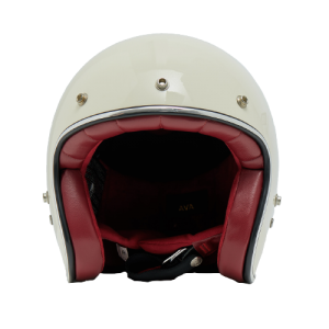 開面安全帽（3/4 摩托車安全帽）A500 奶油色
