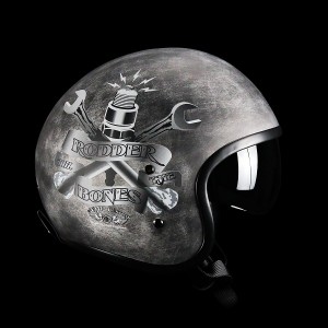 開面安全帽（3/4 摩托車安全帽）A501 Rodder Bones