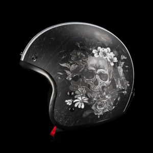 Face deschisă A500 Skull Flower (nou)