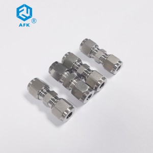 Mga Compression Fitting 1/2 12mm High Quality 316 Stainless Steel Connector Pipe Fitting Ferrule Fitting